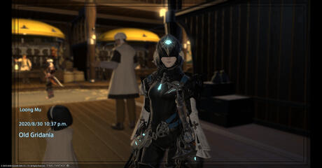 Departing Gridania Market Row